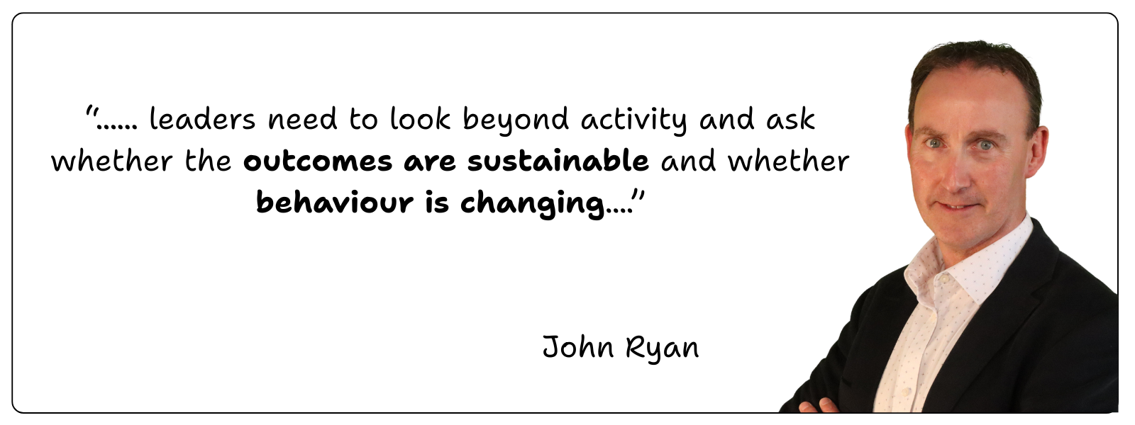 Quote - How We Know It's Working