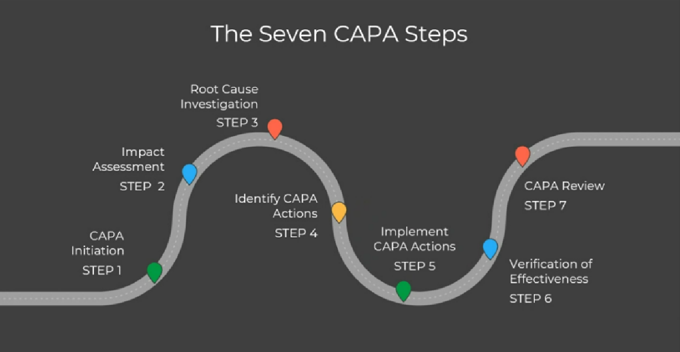 The Seven CAPA Steps